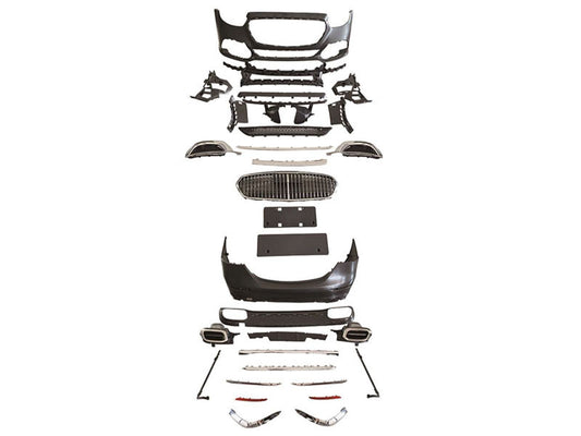 Pachet tuning compatibil cu Mercedes W213 sedan (2019-2022) pentru conversie la W223