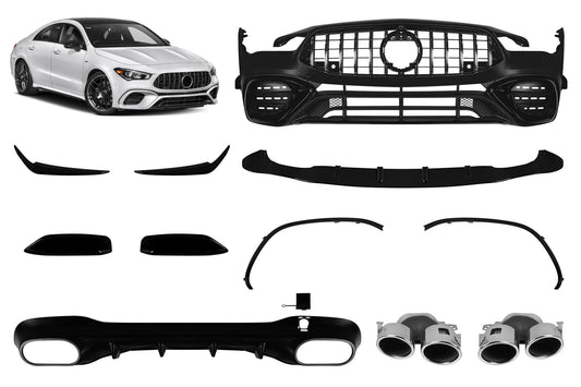 Pachet tuning tip 45 compatibil cu Mercedes CLA C118 sedan (după 2020)