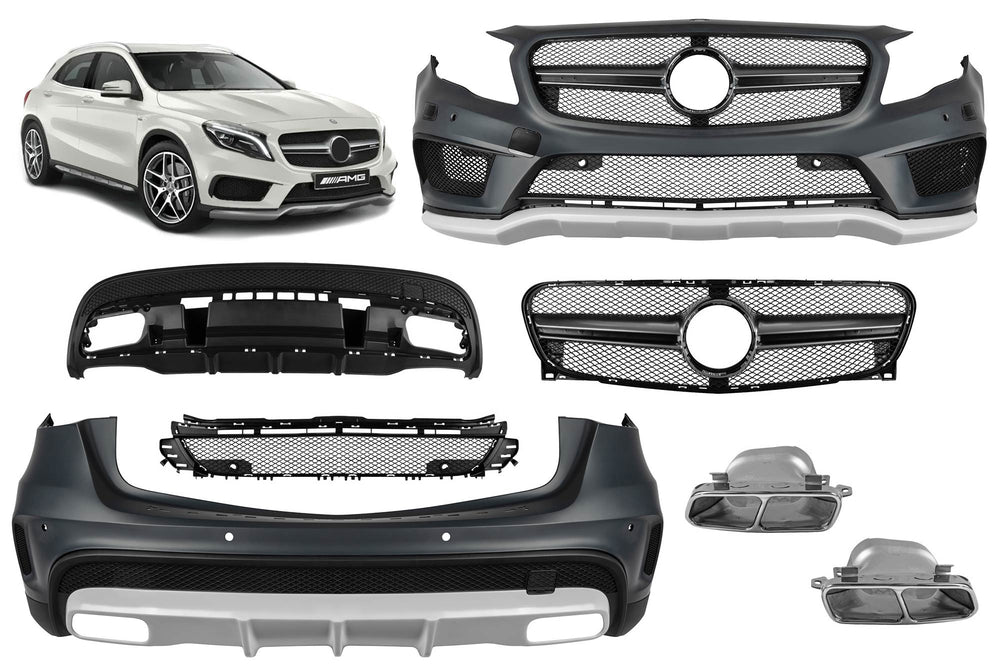 Pachet tuning tip 45 compatibil cu Mercedes GLA X156 (2014-2016)