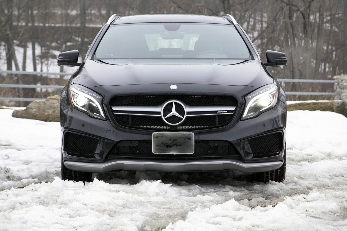 Pachet tuning tip 45 compatibil cu Mercedes GLA X156 (2014-2016)