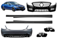 Pachet tuning tip 63 compatibil cu Mercedes C-Class W205 sedan (2019-2022)