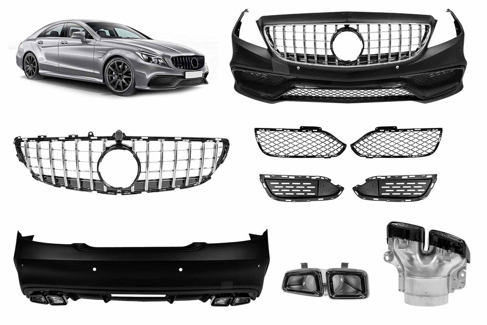 Pachet de tuning tip 63 compatibil cu Mercedes CLS C218 (2011-2013)