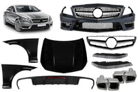 Pachet tuning tip 63 compatibil cu Mercedes CLS C218 (2011-2018)