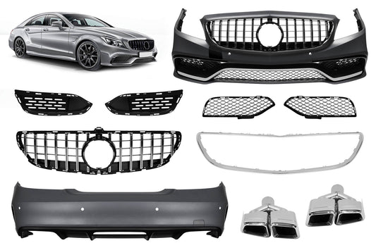 Pachet tuning tip 63 compatibil cu Mercedes CLS C218 (2014-2017)