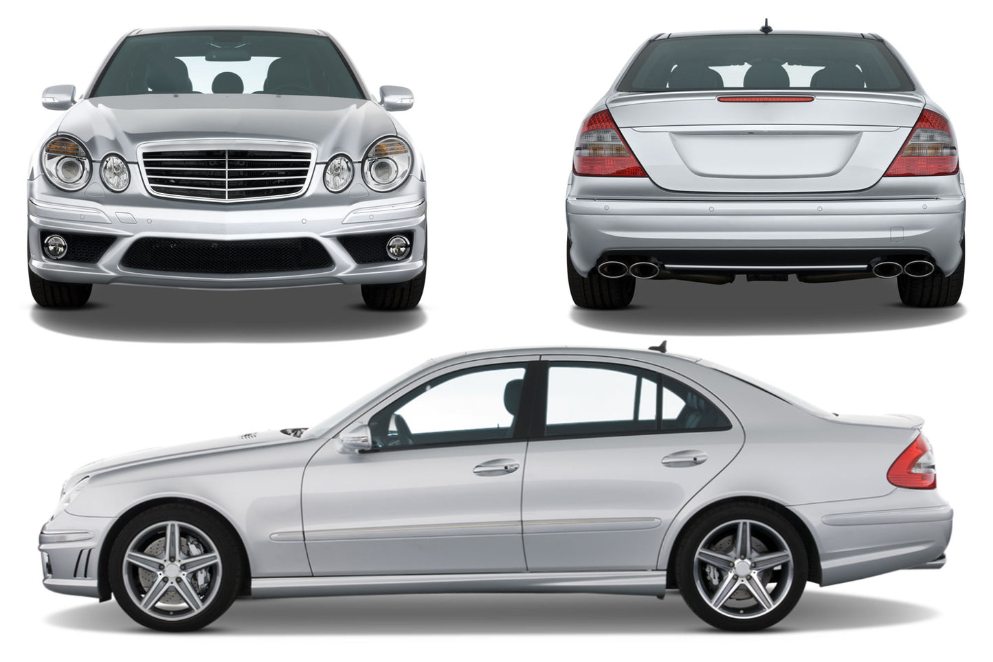 Pachet tuning tip 63 compatibil cu Mercedes E-Class W211 sedan (2002–2009)