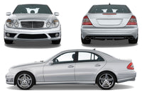 Pachet tuning tip 63 compatibil cu Mercedes E-Class W211 sedan (2002–2009)