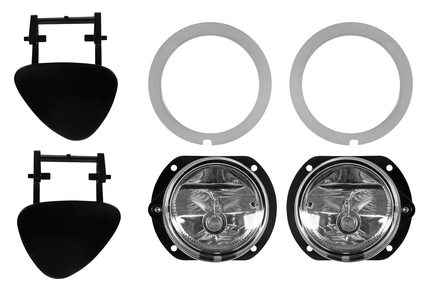 Type 63 tuning package compatible with Mercedes E-Class W211 sedan (2006-2009) with halogen