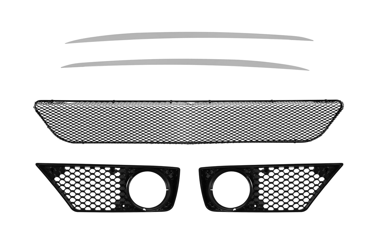 Type 63 tuning package compatible with Mercedes E-Class W211 sedan (2006-2009) with halogen