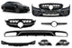 Pachet tuning tip 63 compatibil cu Mercedes E class W213 (2016-2019), compatibil cu modelul cu bară spate standard