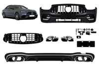 63-style package compatible with Mercedes E-Class W213 sedan (post-2020)