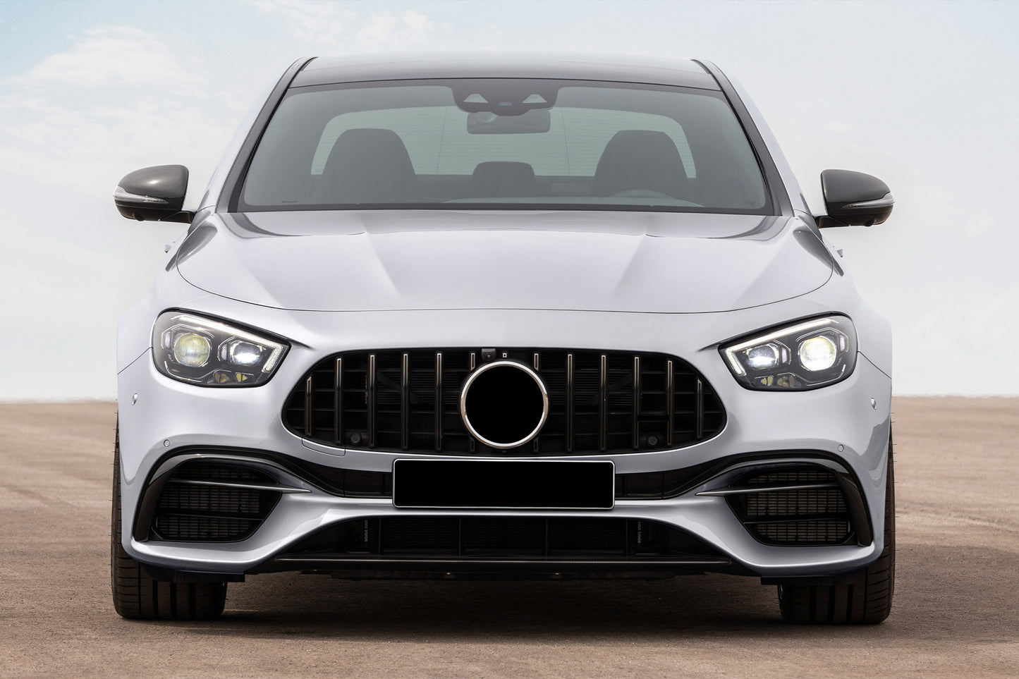 63-style package compatible with Mercedes E-Class W213 sedan (post-2020)