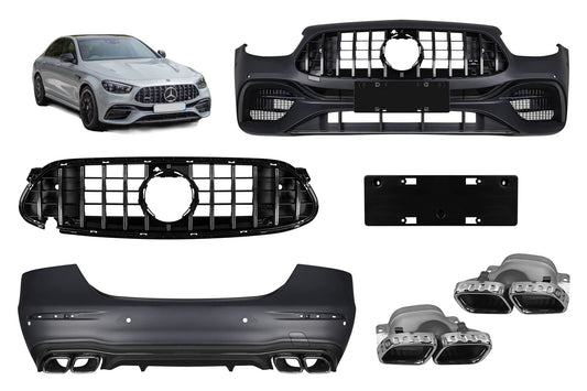 Pachet tuning tip 63 compatibil cu Mercedes E class W213 sedan (după 2020)