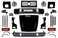 Pachetul tuning tip 63 compatibil cu Mercedes G class W463 (2008-2017) pentru conversia la W464
