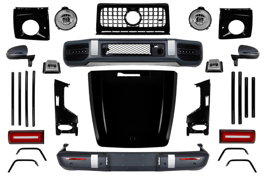 63 Type Tuning Package compatible with Mercedes G Class W463 (2008-2017) for W464 conversion