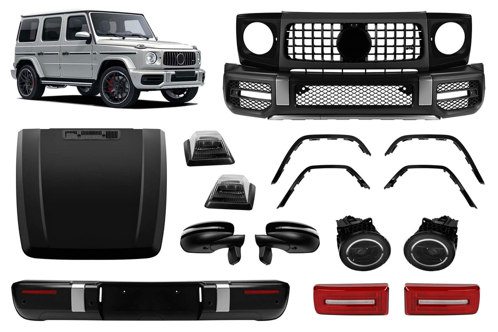 63 Type Tuning Package compatible with Mercedes G-Class W463 (2008–2017), W464 conversion