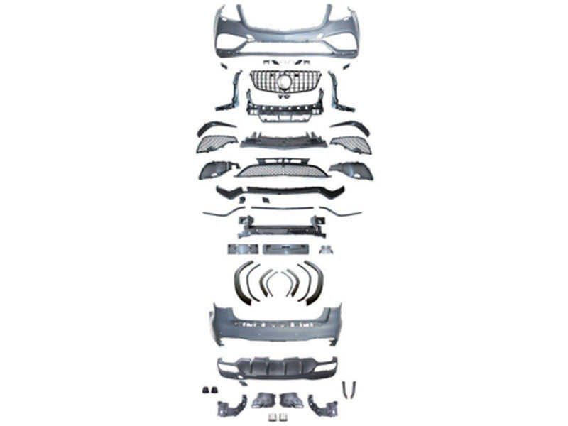 Pachet tuning tip 63 compatibil cu Mercedes GL X166 (2012-2015), conversie la X166