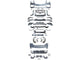 Pachet tuning tip 63 compatibil cu Mercedes GL X166 (2012-2015), conversie la X166