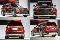 63 Type Tuning Package compatible with Mercedes GL X166 (2012-2015) with Chrome Trims