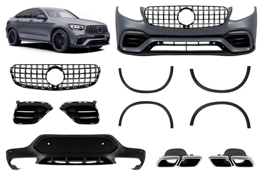 Pachet tuning tip 63 compatibil cu Mercedes GLC Coupe C253 (2016-2019)