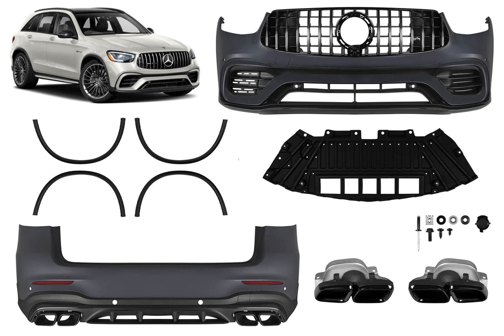 Pachet tuning tip 63 compatibil cu Mercedes GLC SUV X253 (după 2020)