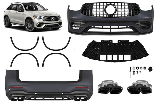 Pachet tuning tip 63 compatibil cu Mercedes GLC SUV X253 (după 2020)