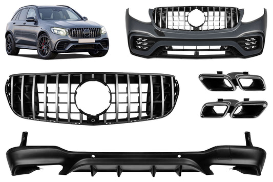 Pachet tuning tip 63 compatibil cu Mercedes GLC X253 (2015-2019)