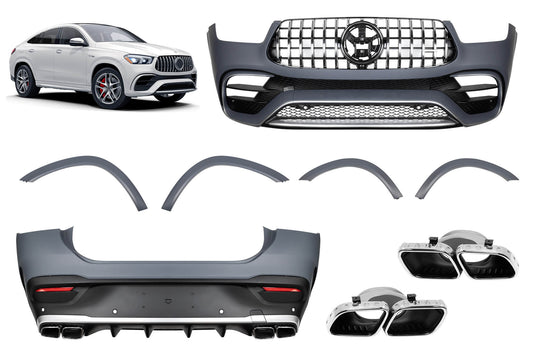 Pachet tuning tip 63 compatibil cu Mercedes GLE Coupe C167 (după 2020)