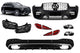 63 Type Tuning Package compatible with Mercedes GLE SUV W167 (2020-2023), with diffuser, LED headlights and LED taillights