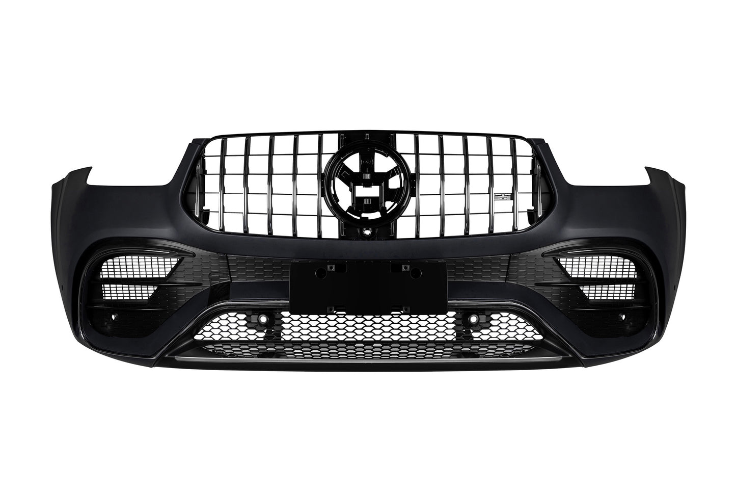 63 Type Tuning Package compatible with Mercedes GLE SUV W167 (2020-2023), with diffuser, LED headlights and LED taillights
