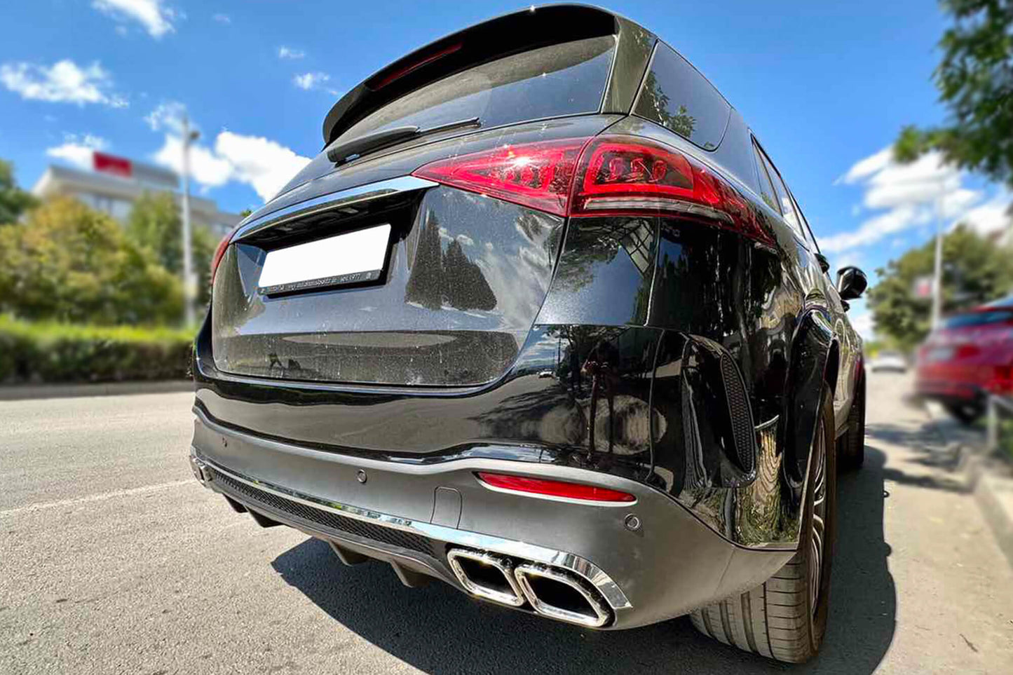 Type 63 package compatible with Mercedes GLE SUV W167 (from 2020), chrome elements