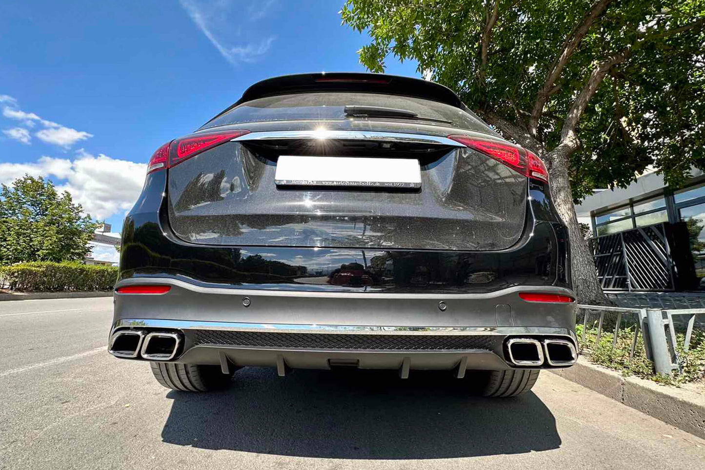 Type 63 package compatible with Mercedes GLE SUV W167 (from 2020), chrome elements