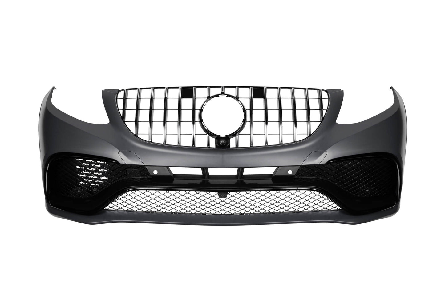 Pachet tuning tip 63 compatibil cu Mercedes GLE W166 (2015-2018) cu grilă GT