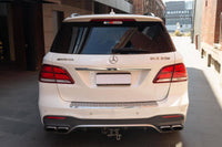 Pachet tuning tip 63 compatibil cu Mercedes GLE W166 (2015–2019) cu bara spate