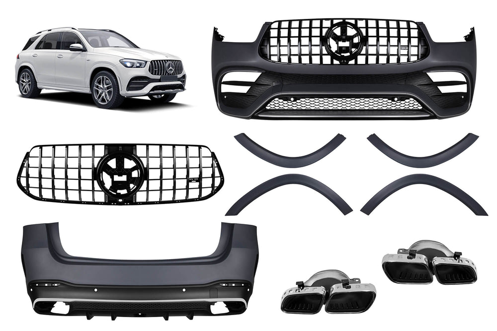 Pachet tuning tip 63 compatibil cu Mercedes GLE W167 (după 2020)