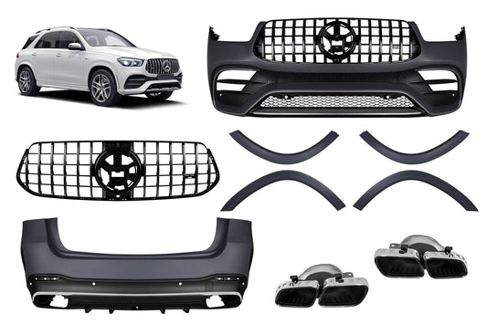 Pachet tuning tip 63 compatibil cu Mercedes GLE W167 (după 2020)