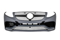 Pachet tuning tip 63 compatibil cu Mercedes ML W166 (2011-2015) convertit în GLE W166, compatibil cu modelul cu faruri xenon