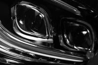 Pachet tuning tip 63 compatibil cu Mercedes ML W166 (2011-2015) convertit în GLE W166, compatibil cu modelul cu faruri xenon