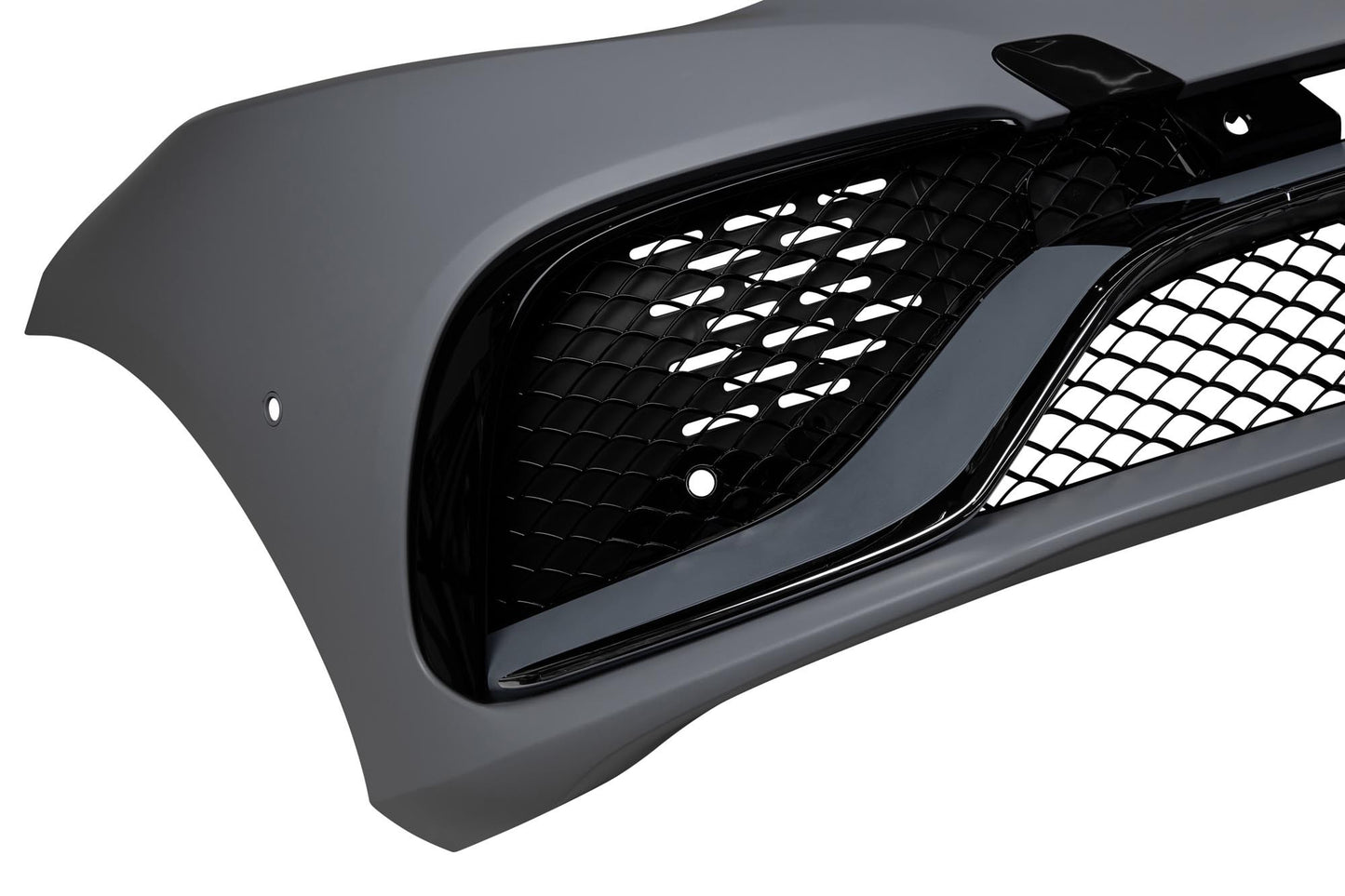 Pachet tuning tip 63 compatibil cu Mercedes ML W166 (2011-2015) convertit în GLE W166, compatibil cu modelul cu faruri xenon