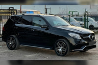 Pachet tuning tip 63 compatibil cu Mercedes ML W166 (2011-2015) convertit în GLE W166, compatibil cu modelul cu faruri xenon