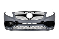 Pachet tuning tip 63 compatibil cu Mercedes ML W166 (2011-2015) convertit în GLE W166, pentru modelul cu faruri halogen