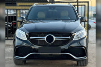 Pachet tuning tip 63 compatibil cu Mercedes ML W166 (2011-2015) convertit în GLE W166, pentru modelul cu faruri halogen