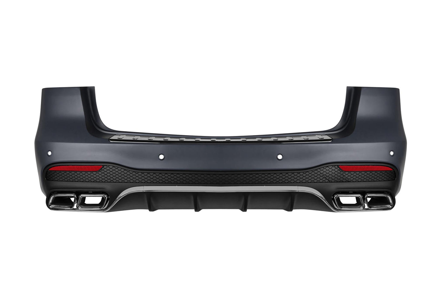 Pachet tuning tip 63 compatibil cu Mercedes ML W166 (2011-2015) convertit în GLE W166, pentru modelul cu faruri halogen