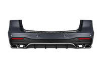 Pachet tuning tip 63 compatibil cu Mercedes ML W166 (2011-2015) convertit în GLE W166, pentru modelul cu faruri halogen