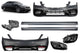 Pachet de tuning tip 63 compatibil cu Mercedes S-Class W222 (2013-2017), cu faruri, praguri compatibile cu ampatamentul lung