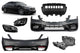 Pachet tuning tip 63 compatibil cu Mercedes S-Class W222 (2017-2020), cu faruri LED, fără praguri laterale