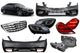 Pachet tuning tip 63 compatibil cu Mercedes S class W222 (2017-2020), cu faruri, stopuri, grilă, fără praguri