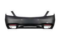 Pachet tuning tip 63 compatibil cu Mercedes S class W222 (2017-2020), cu faruri, stopuri, grilă, fără praguri