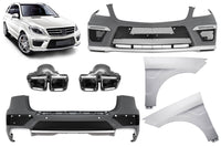 Pachet tuning tip 63 compatibil cu Mercedes ML W166 (2012-2015)