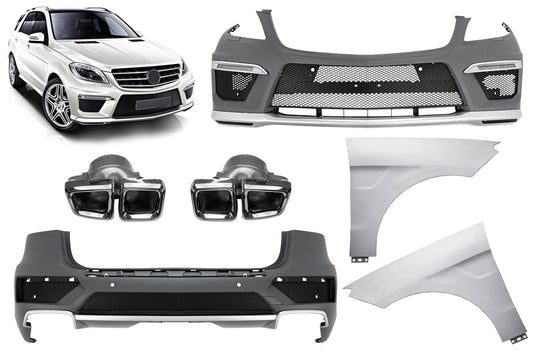 Pachet tuning tip 63 compatibil cu Mercedes ML W166 (2012-2015)
