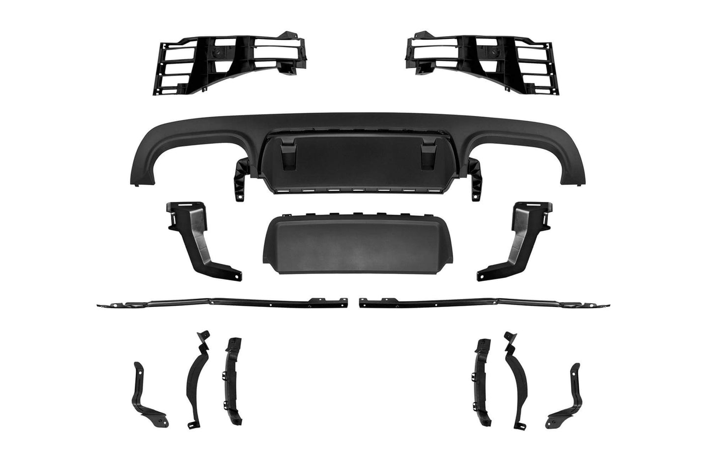 Pachet tuning stil 63 compatibil cu Mercedes S-Class W221 (2006-2013), compatibil cu ampatament scurt și lung, fără praguri incluse